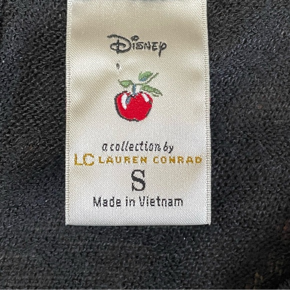 LC Lauren Conrad Disney Once Upon a Time Tee burnout lace size Small - Picture 10 of 13
